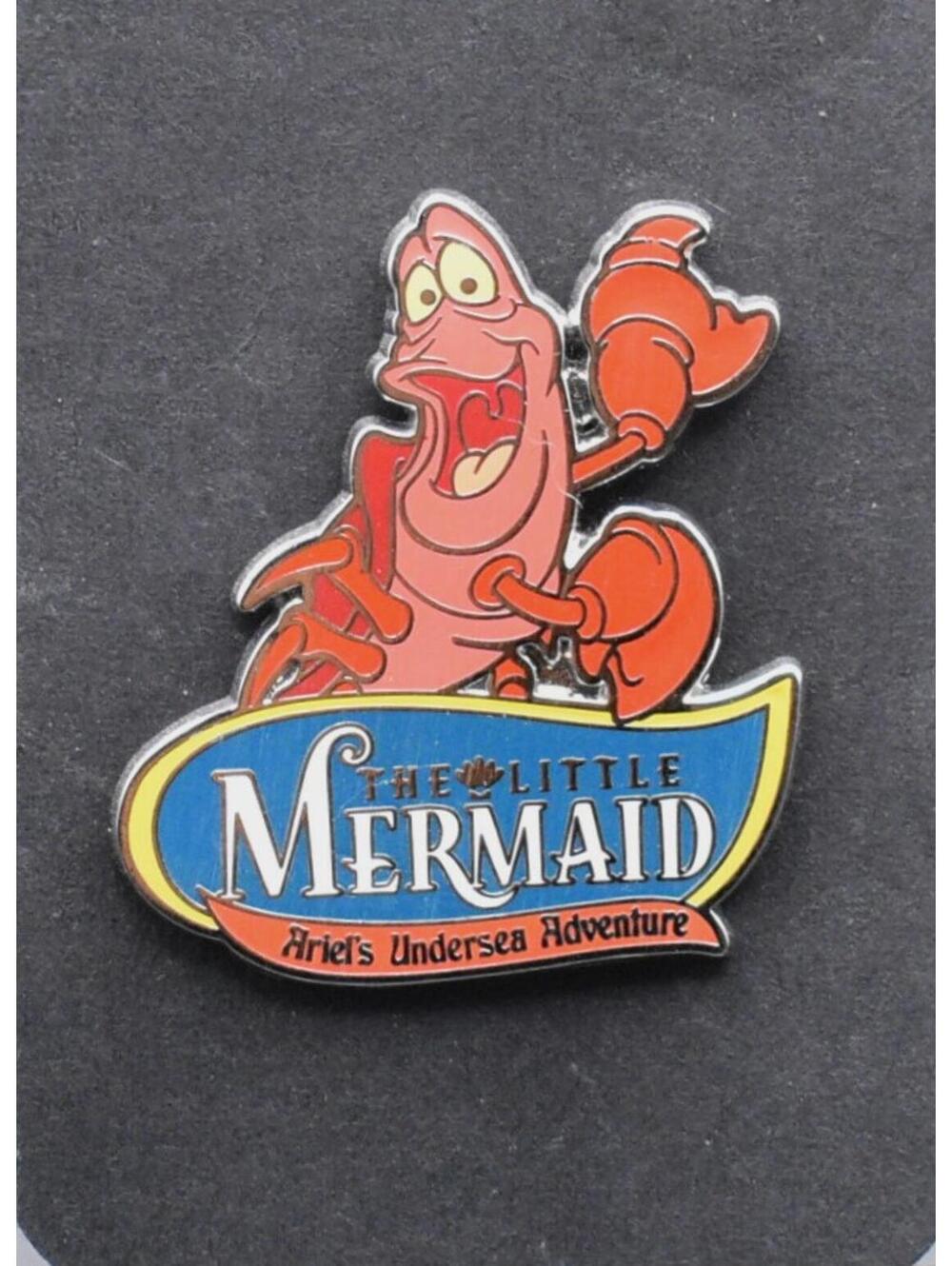 Disney Little Mermaid Sebastian Ariels Undersea Adventure Hangin' Out Pin (C5)